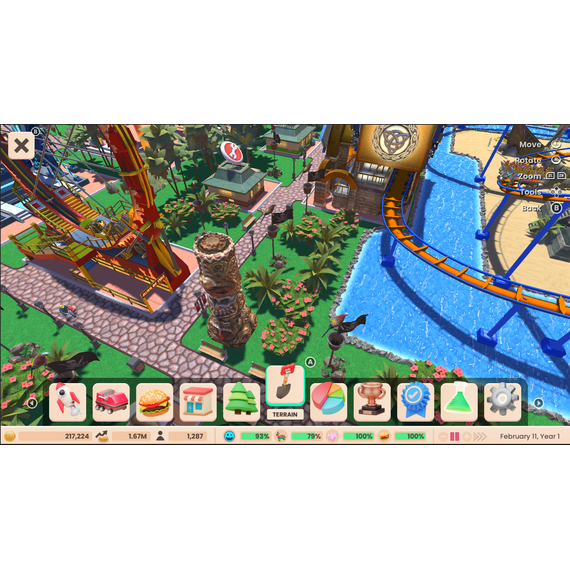 RollerCoaster Tycoon (Adventures Deluxe) / PlayStation 5 | Techbox