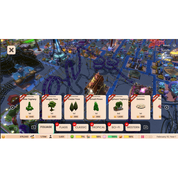 RollerCoaster Tycoon (Adventures Deluxe) / PlayStation 5 | Techbox
