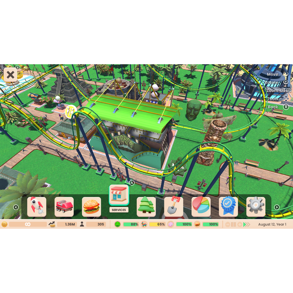 RollerCoaster Tycoon (Adventures Deluxe) / PlayStation 5 | Techbox