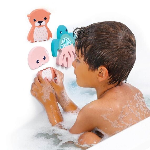 Ludi - Mix & Match - Foam animals for the bath - (LU40078) / Toys