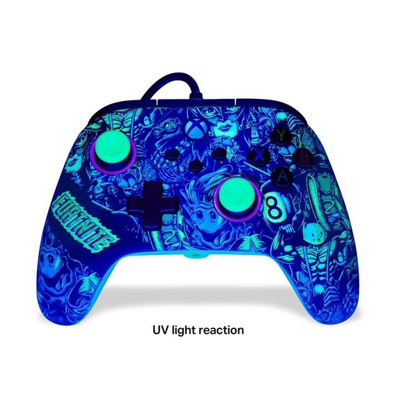 PowerA - Advantage Wired Controller - Fortnite Glow / Xbox Series X