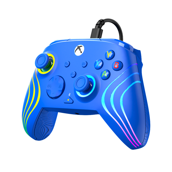 Turtle Beach Afterglow Wave Wired Controller - Blue / Xbox Series X