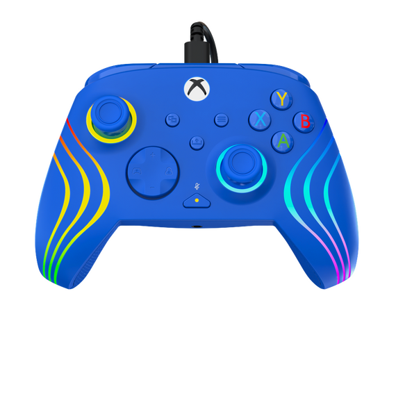 Turtle Beach Afterglow Wave Wired Controller - Blue / Xbox Series X
