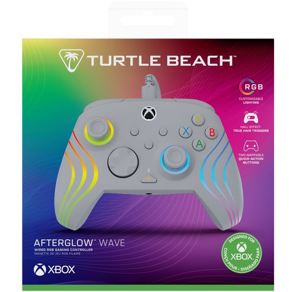 Turtle Beach Afterglow Wave Wired Controller - Grey / Xbox Series X