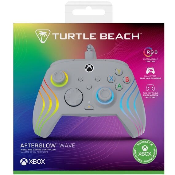 Turtle Beach Afterglow Wave Wired Controller - Grey / Xbox Series X