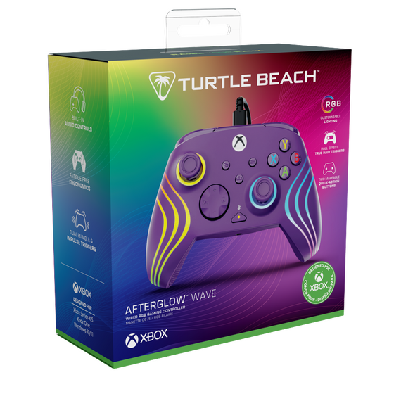 Turtle Beach Afterglow Wave Wired Controller - Purple / Xbox Series X