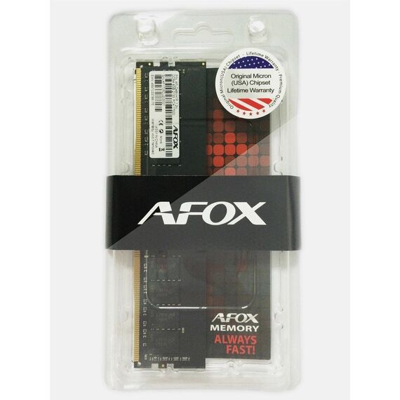 AFOX DDR4 4G 2666MHZ MICRON CHIP memory module - DIMM (Desktop) - RAM - Techbox