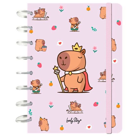 Capibara Majesty A5 notebook |  Techbox
