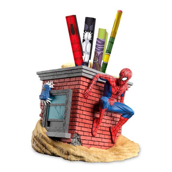 Marvel Spiderman Pencil holders + pencils |  Techbox