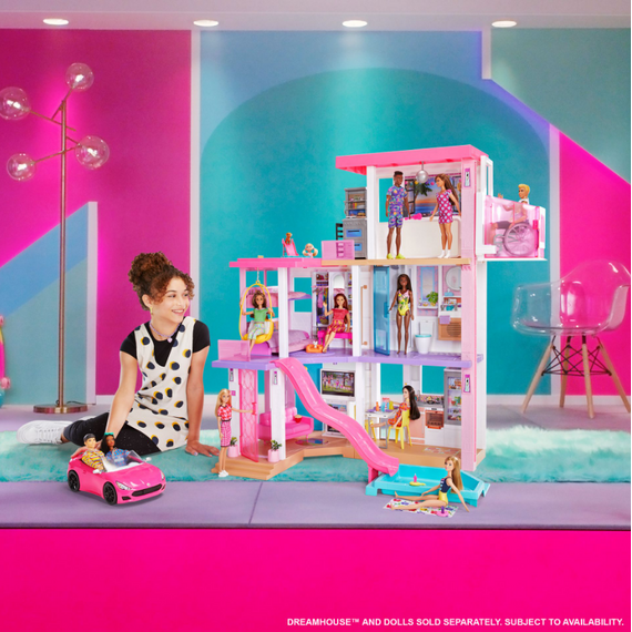 Barbie - Pink Convertible (HBT92) / Toys |  Techbox