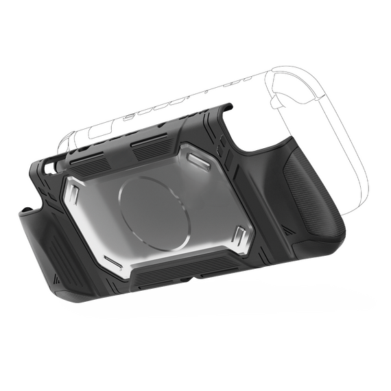 Trade Invaders - Hard case for Switch 2 console - Black / Nintendo Switch 2 | Techbox