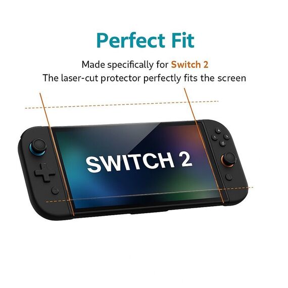Deep Explorer - Protector Glass / Nintendo Switch 2 - Nintendo Switch 2 Accessories - Accessories for Consoles - Techbox