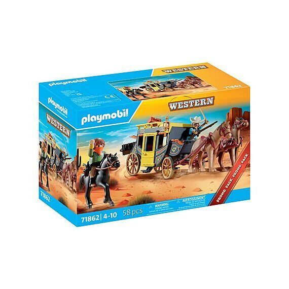 Playmobil - History: Wild West Stagecoach (71862) / Toys - Playmobil - Collectibles - Techbox
