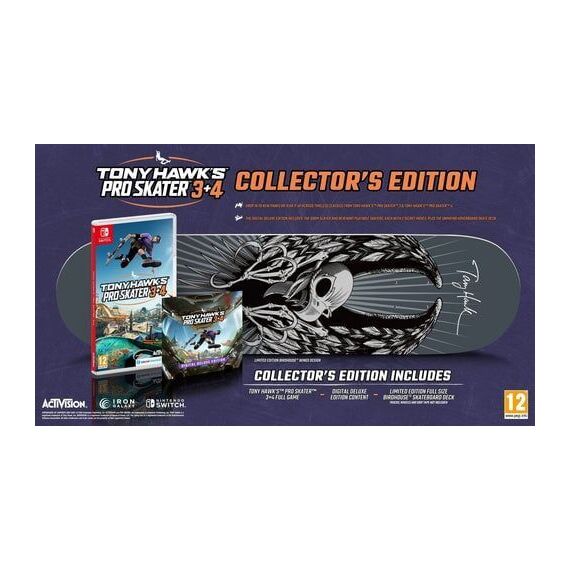 Tony Hawk's Pro Skater 3 + 4 Collectors Edition / Nintendo Switch | Techbox