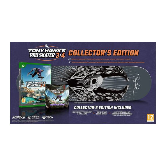 Tony Hawk's Pro Skater 3 + 4 Collectors Edition / Xbox One | Techbox