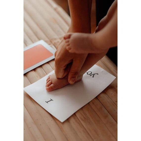 Vanilla Copenhagen - Hand & Foot Inkless Pads - Pink/Black - One size (MEMO0424) / Baby and Children