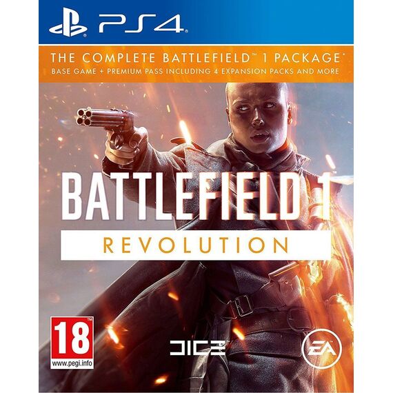 Battlefield 1 Revolution (Import) / PlayStation 4 - PS4 Games - Games - Techbox