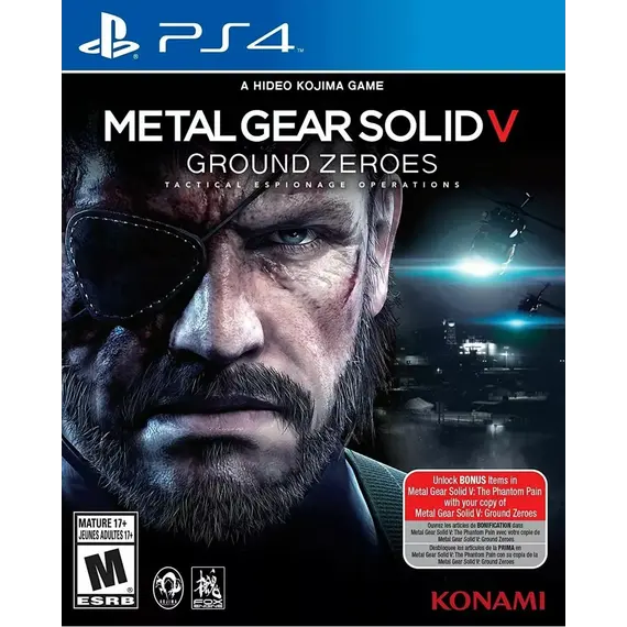 Metal Gear Solid: Ground Zeroes (Import) / PlayStation 4 - PS4 Games - Games - Techbox