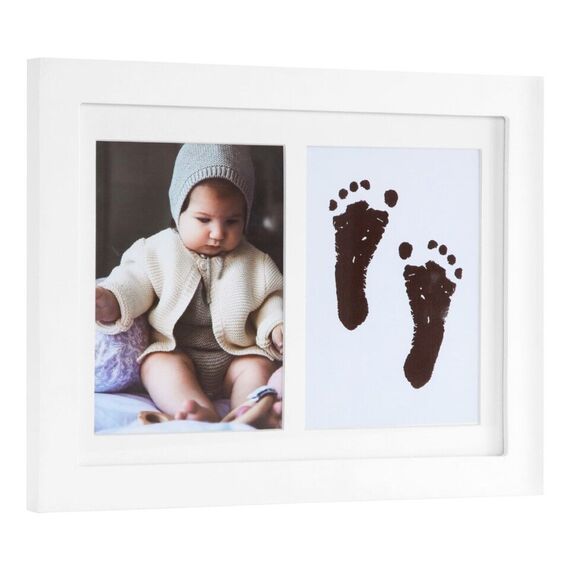 Vanilla Copenhagen - Hand & Foot Imprint - Black - 20,4 x 26,4 x 1,5 cm (MEMO7023) / Baby and Children