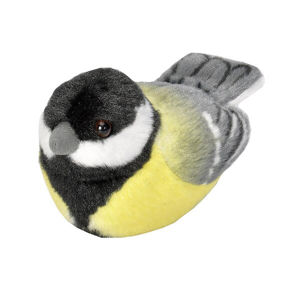 Wild Republic - Plush Toy Bird With Sound 18 cm Great Tit (808040) / Toys - Plushies - Gifts - Techbox