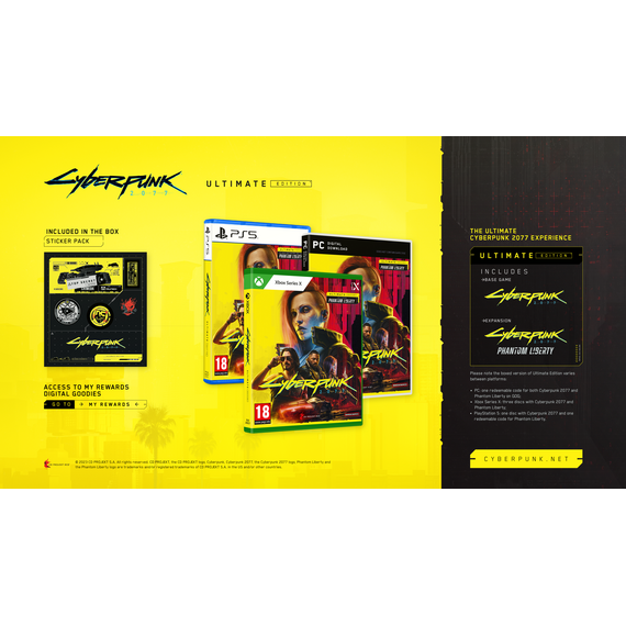 Cyberpunk 2077: Ultimate Edition / PlayStation 5 - PS5 Games - Games - Techbox