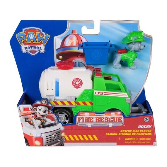 Paw Patrol - Fire Rescue Vehicle - Rocky (6072642) / Toys
