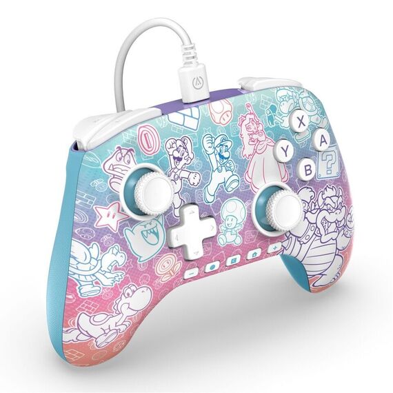 PowerA Advantage Wired Controller for Nintendo Switch 2 - Mushroom Kingdom / Nintendo Switch 2 - Nintendo Switch 2 Accessories - Accessories for Consoles - Techbox