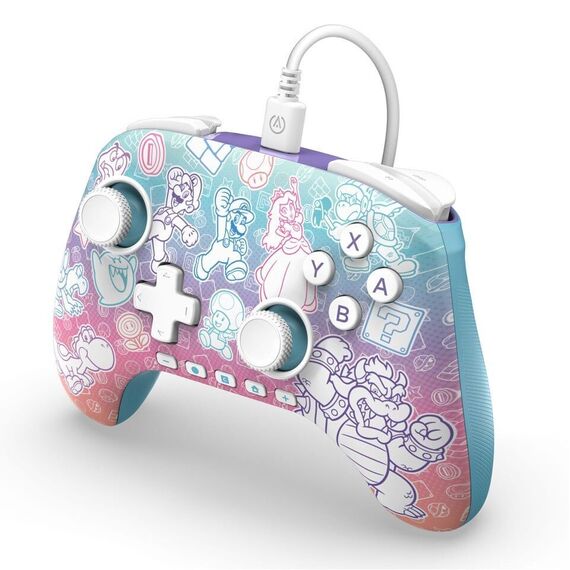 PowerA Advantage Wired Controller for Nintendo Switch 2 - Mushroom Kingdom / Nintendo Switch 2 - Nintendo Switch 2 Accessories - Accessories for Consoles - Techbox