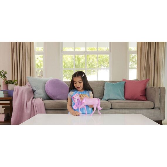 Barbie - Lights & Sounds Unicorn (JCP78) / Toys |  Techbox