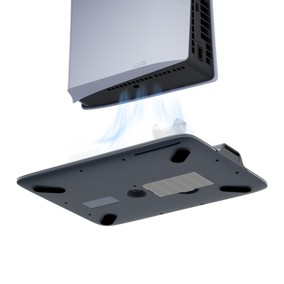 iMP Tech - DLX+LED Multi Function Charge and Cool Stand - 30th Anniversary Limited Edition - Grey / PlayStation 5