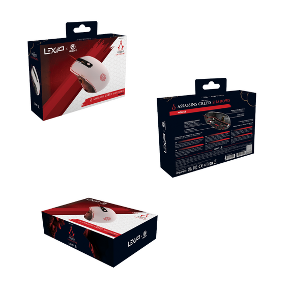 Lexip X Ubisoft - Assassin'S Creed - Shadows Mouse / Computers