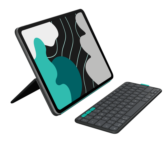 Logitech - Flip Folio for iPad Pro & Air 13'' - Graphite - Nordic / Electronics - Tablet Accessories - Tablet PC & Accessories - Techbox