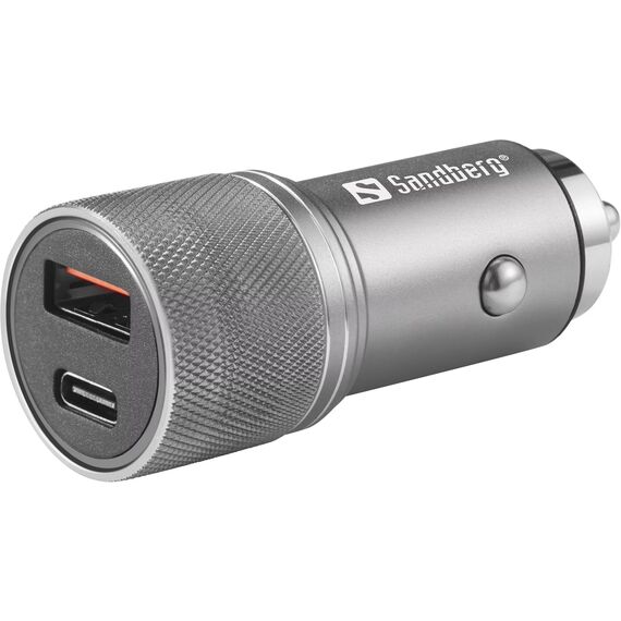 Sandberg - Car Charger 1xQC3.0+1xUSBC 48W / Electronics