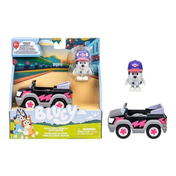 Bluey - Basic Vehicle - Pizza Girls / Toys
