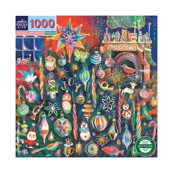 EEBOO - Puzzle 1000 pcs - Holiday Ornaments - (EPZTHYO) / Toys |  Techbox