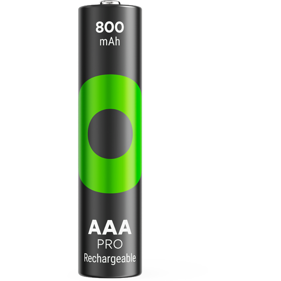 GP - ReCyko Professional NiMH AAA Rechargeable Batteries, 85AAAHCB-2WB4, 4-Pack / Electronics