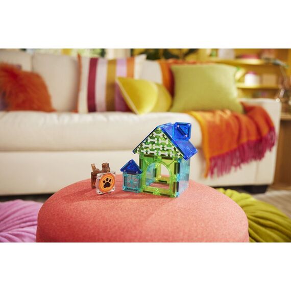 MAGNA-TILES - Dog House 13 pcs (90356) / Toys
