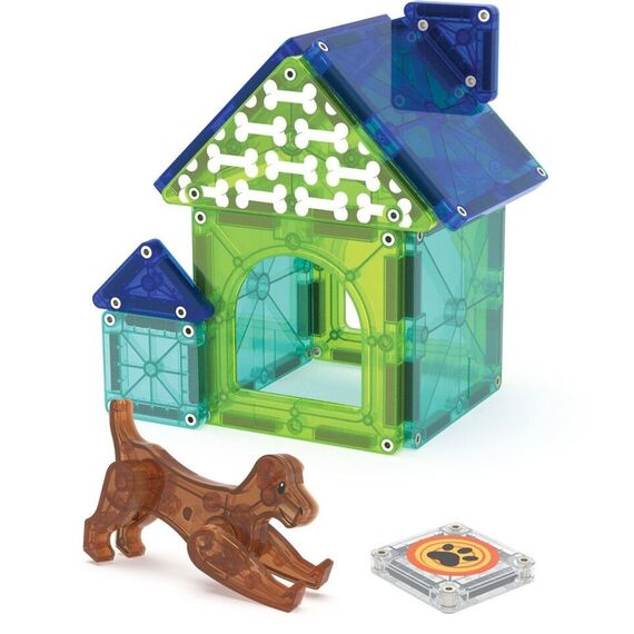 MAGNA-TILES - Dog House 13 pcs (90356) / Toys