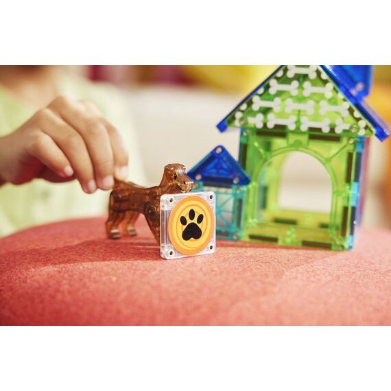 MAGNA-TILES - Dog House 13 pcs (90356) / Toys