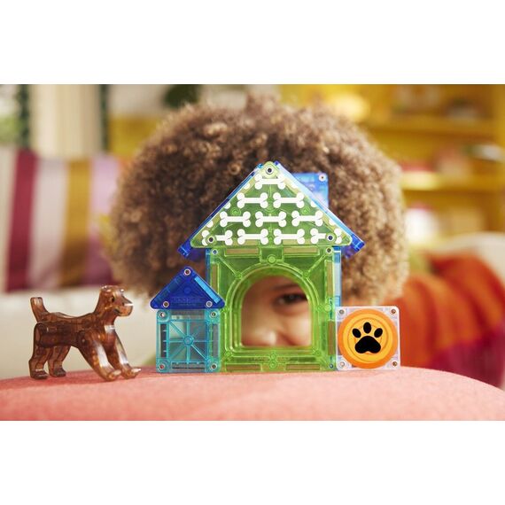 MAGNA-TILES - Dog House 13 pcs (90356) / Toys