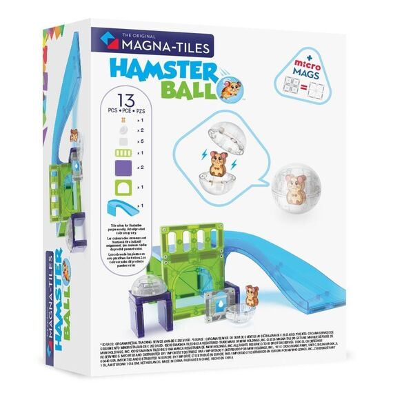MAGNA-TILES - Hamster Wheel 13 pcs (90358) / Toys