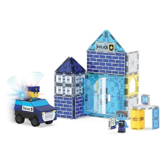 MAGNA-TILES - Police Station 36 pcs (90352) / Toys