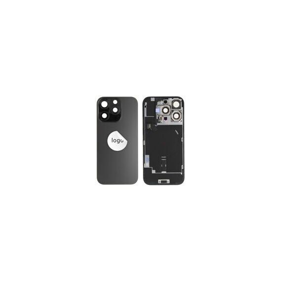 For iPhone/iPad (AP16P0024BPG) Back Glass (Pulled A) - Black, For iPhone 16 Pro - Smartphone Covers & Frames - Smartphone - Techbox