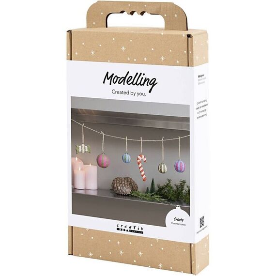 Craft Kit Modelling - Pulp Christmas figures - assorted colours (977839) / Toys