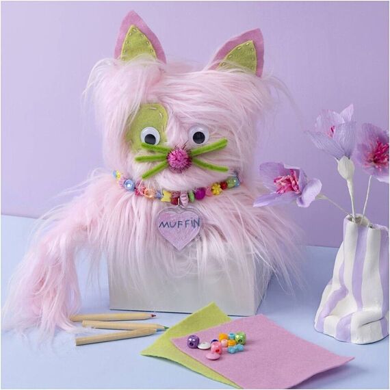 Craft Kit Sewing - Cat - assorted colours (977882) / Toys