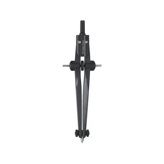 Faber-Castell - Compass - Quick set Stream, Blackstone (174530) / Toys - Merchandise Office Supplies - Various - Techbox