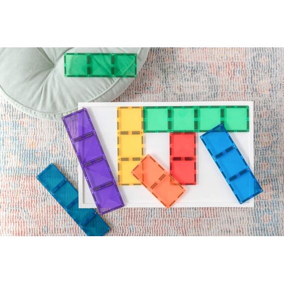 Connetix - Rainbow Rectangle Pack - 18 Pieces (CT-R-00018-RE) / Toys