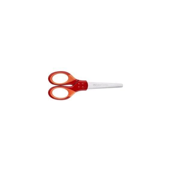 Faber-Castell - School scissors Grip - Red (181550) / Toys |  Techbox