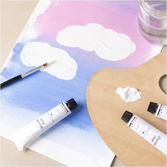 Gouache Paint - white - 3x20 ml (35640) / Toys