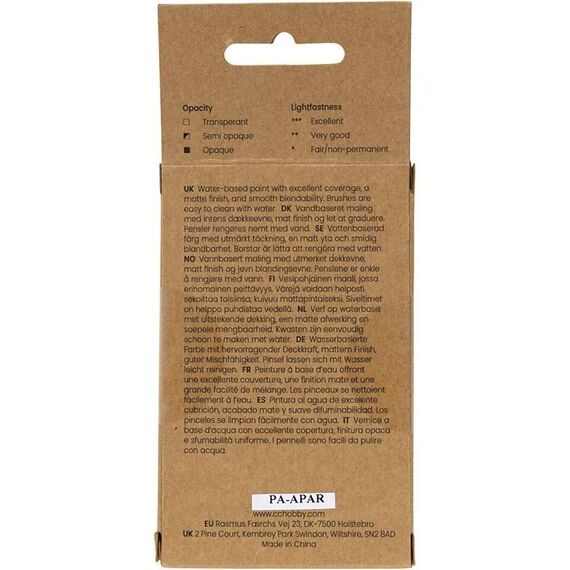 Gouache Paint - white - 3x20 ml (35640) / Toys